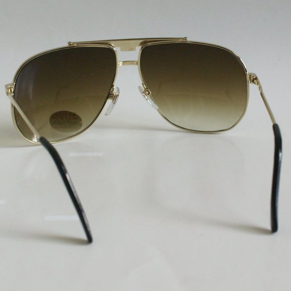 NWT TruVintage Classic"Sports"logo Navigator style gradient smoke lens Sunglass - Picture 4 of 5